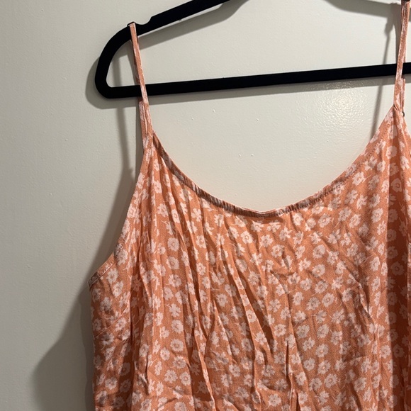 Wild Fable Orange Floral Mini Dress - Picture 2 of 4